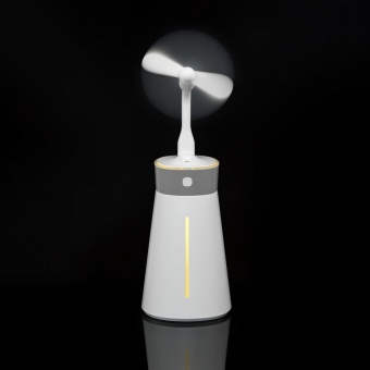 Увлажнитель воздуха с вентилятором и лампой airCan, белый фото 