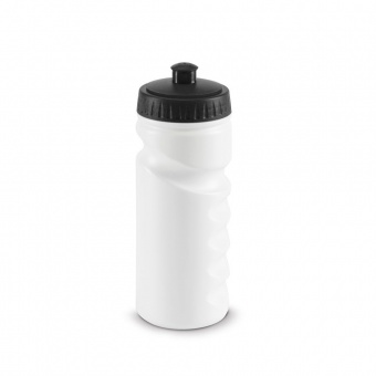 Бутылка для велосипеда Lowry, белая с черным фото 