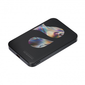 Внешний аккумулятор Artex PD 5000mAh с функцией беспроводной зарядки 15W, черный фото 