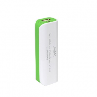 Внешний аккумулятор, Aster PB, 2000 mAh, белый/зеленый, подарочная упаковка с блистером фото 9