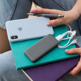Внешний аккумулятор, Avis PB, 5000 mAh, серый фото 