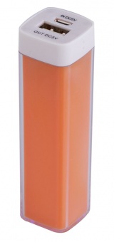 Внешний аккумулятор Bar, 2200 мАч, ver.2, оранжевый фото 1