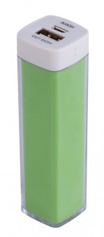 Внешний аккумулятор Bar, 2200 мАч, ver.2, зеленый фото 