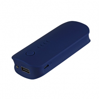 Внешний аккумулятор, City PB, 4000 mAh, синий, подарочная упаковка с блистером фото 