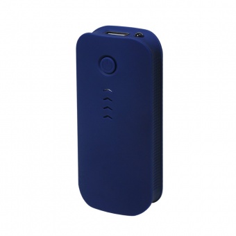 Внешний аккумулятор, City PB, 4000 mAh, синий, подарочная упаковка с блистером фото 