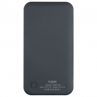 Внешний аккумулятор, COSMO, 10000 mAh, серый фото 