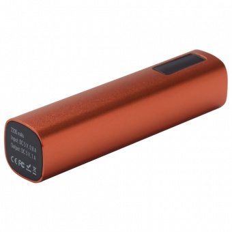 Внешний аккумулятор Easy Metal 2200 мАч, оранжевый фото 