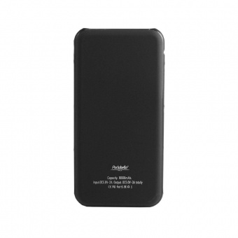 Внешний аккумулятор, Grand PB, 10000 mAh, черный, подарочная упаковка с блистером фото 