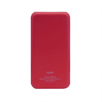 Внешний аккумулятор, Grand PB, 10000 mAh, красный, подарочная упаковка с блистером фото 11