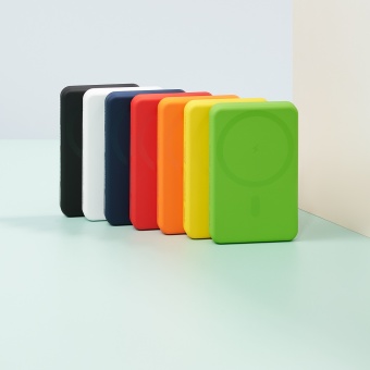 Внешний аккумулятор Largo PD 5000mAh с функцией беспроводной зарядки 15W, черный фото 
