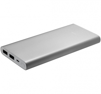 Внешний аккумулятор Mi Power Bank 2S, 10000 мАч, серебристый фото 
