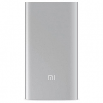 Внешний аккумулятор MI Powerbank 2, 5000 мАч, серебристый фото 