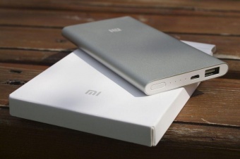 Внешний аккумулятор MI Powerbank 2, 5000 мАч, серебристый фото 
