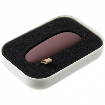 Внешний аккумулятор Pebble 2600 мАч, винный фото 