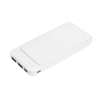 Внешний аккумулятор с подсветкой, Starlight Plus PB, 10000 mAh, белый фото 