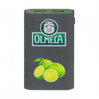 Внешний аккумулятор, Stone Island PB, 7800 mAh, т.-серый/зеленый,  подарочная упаковка фото 
