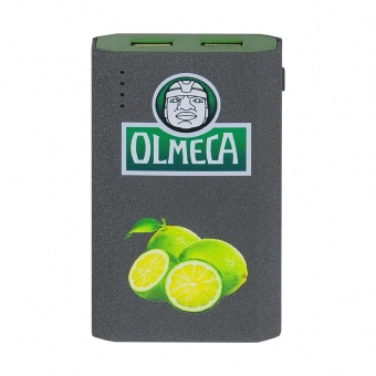 Внешний аккумулятор, Stone Island PB, 7800 mAh, т.-серый/зеленый,  подарочная упаковка фото 