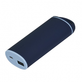 Внешний аккумулятор, Travel Max PB, 4000 mAh, синий/голубой, подарочная упаковка с блистером фото 