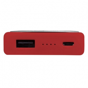 Внешний аккумулятор Twist 4000 mAh, красный фото 