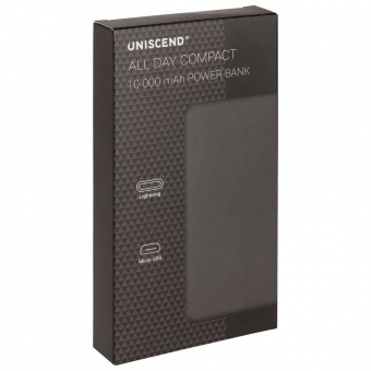 Внешний аккумулятор Uniscend All Day Compact 10000 мAч, белый фото 
