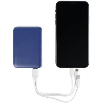 Внешний аккумулятор Uniscend Full Feel 5000 mAh, синий фото 