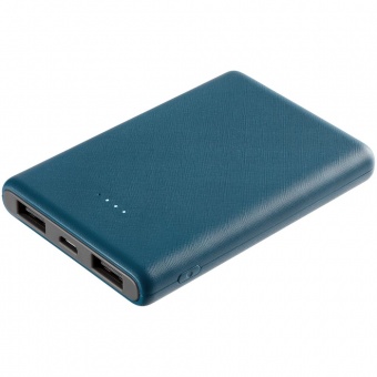 Внешний аккумулятор Uniscend Full Feel Color 5000 мАч, темно-синий фото 