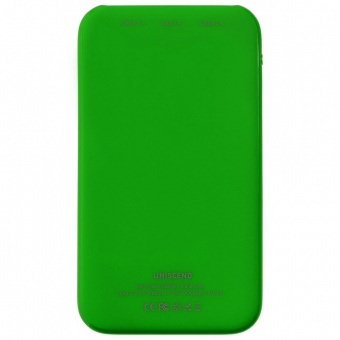 Внешний аккумулятор Uniscend Half Day Compact 5000 мAч, ярко-зеленый фото 