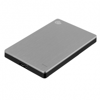 Внешний диск Seagate Backup Slim, USB 3.0, 1Тб, серебристый фото 1