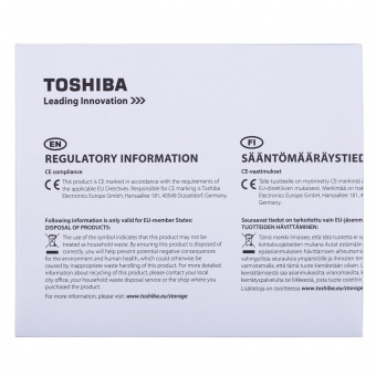 Внешний диск Toshiba Canvio, USB 3.0, 500 Гб, черный фото 