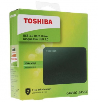 Внешний диск Toshiba Canvio, USB 3.0, 500 Гб, черный фото 