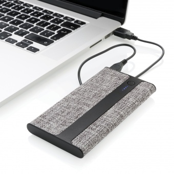 Зарядное устройство в тканевом корпусе, 4000 mAh фото 