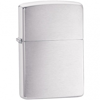 Зажигалка Zippo Classic Brushed, серебристая фото 