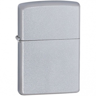 Зажигалка Zippo Classic Satin, серебристая фото 