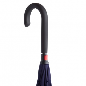 Зонт наоборот Unit Style, трость, темно-фиолетовый фото 