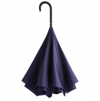 Зонт наоборот Unit Style, трость, темно-фиолетовый фото 