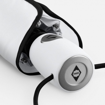 Зонт складной AOC, белый фото 