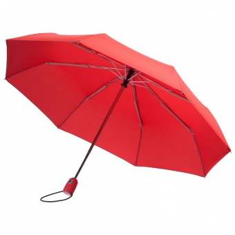 Зонт складной AOC, красный фото 