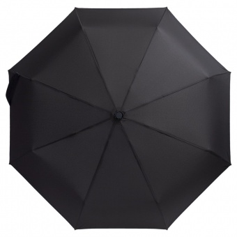 Зонт складной AOC Mini с цветными спицами, синий фото 