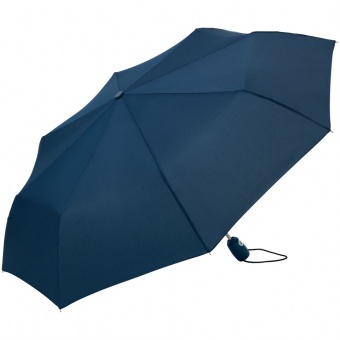 Зонт складной AOC, темно-синий фото 