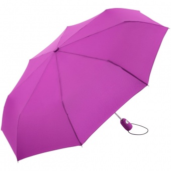 Зонт складной AOC, ярко-розовый фото 