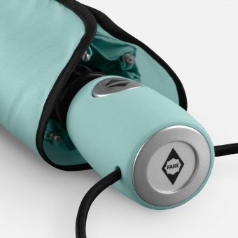 Зонт складной AOC, зеленый (мятный) фото 