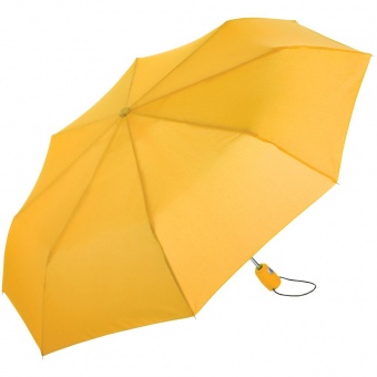 Зонт складной AOC, желтый фото 
