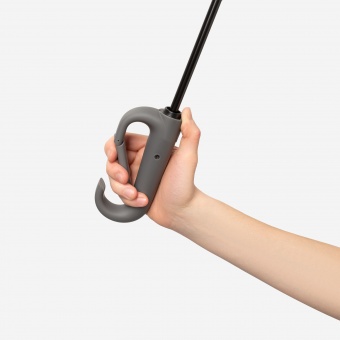 Зонт складной Azimut, серый фото 