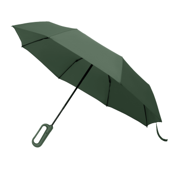 Зонт складной Azimut, зеленый фото 
