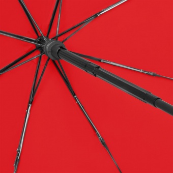 Зонт складной Carbonsteel Magic, красный фото 