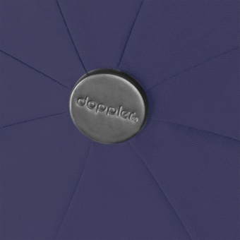 Зонт складной Carbonsteel Magic, темно-синий фото 