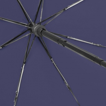 Зонт складной Carbonsteel Magic, темно-синий фото 