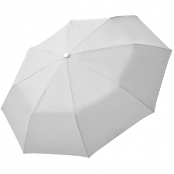 Зонт складной Fiber Alu Light, белый фото 