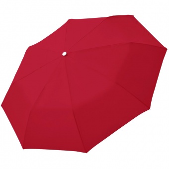Зонт складной Fiber Alu Light, красный фото 