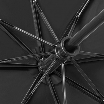 Зонт складной Fiber Magic, черный фото 